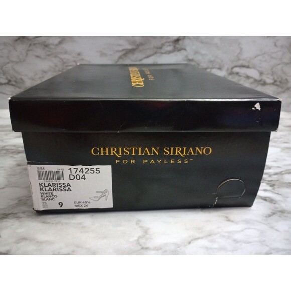 Christian Siriano White Heels Size 9 - Picture 11 of 11